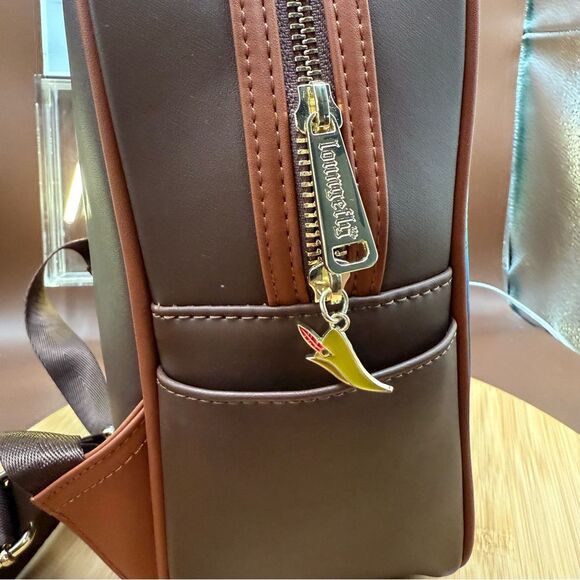 Loungefly Disney Robin Hood & Friends Sherwood Forest Backpack NWT - Picture 6 of 9